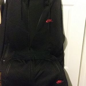 Mens nike zip up hoodie& sweats